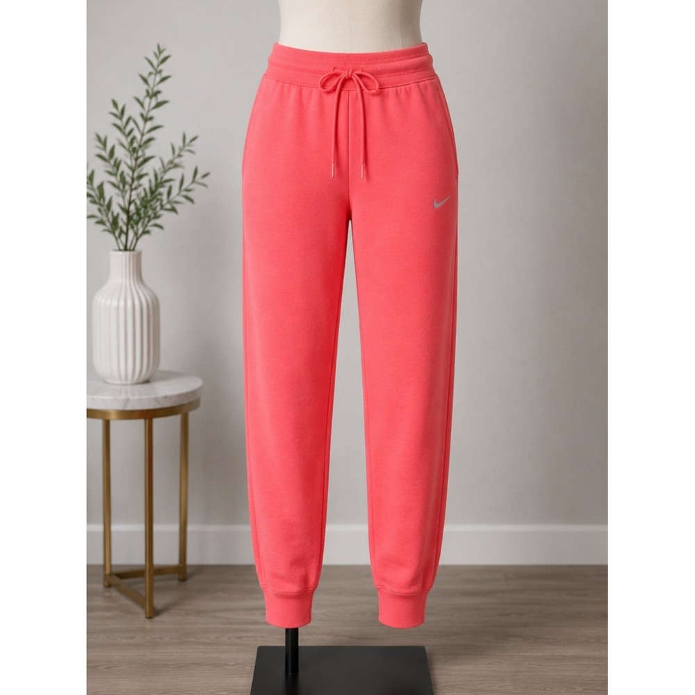 Nike Coral Pink Drawstring Joggers